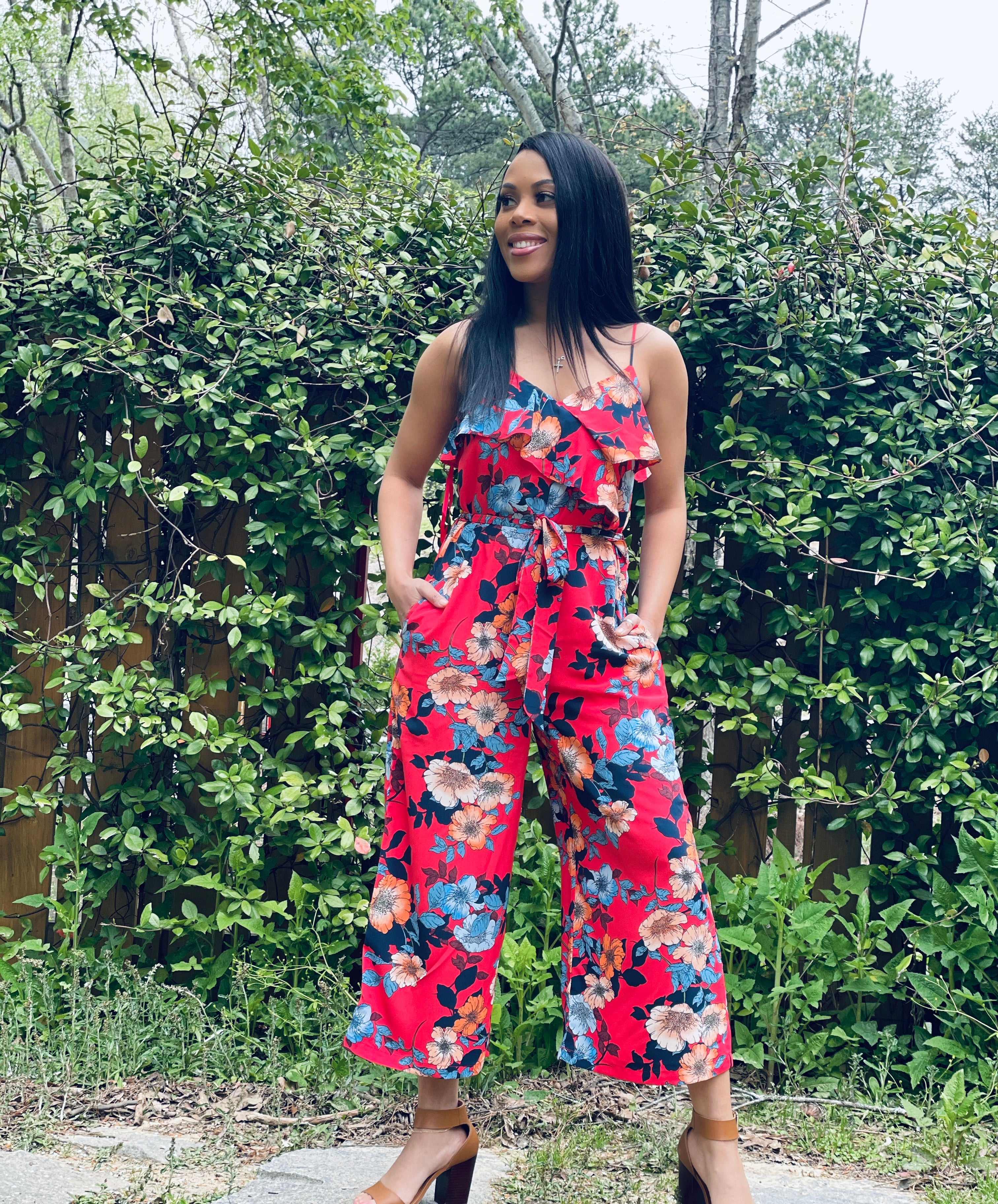 Take Me To Paradise Cami Jumpsuit