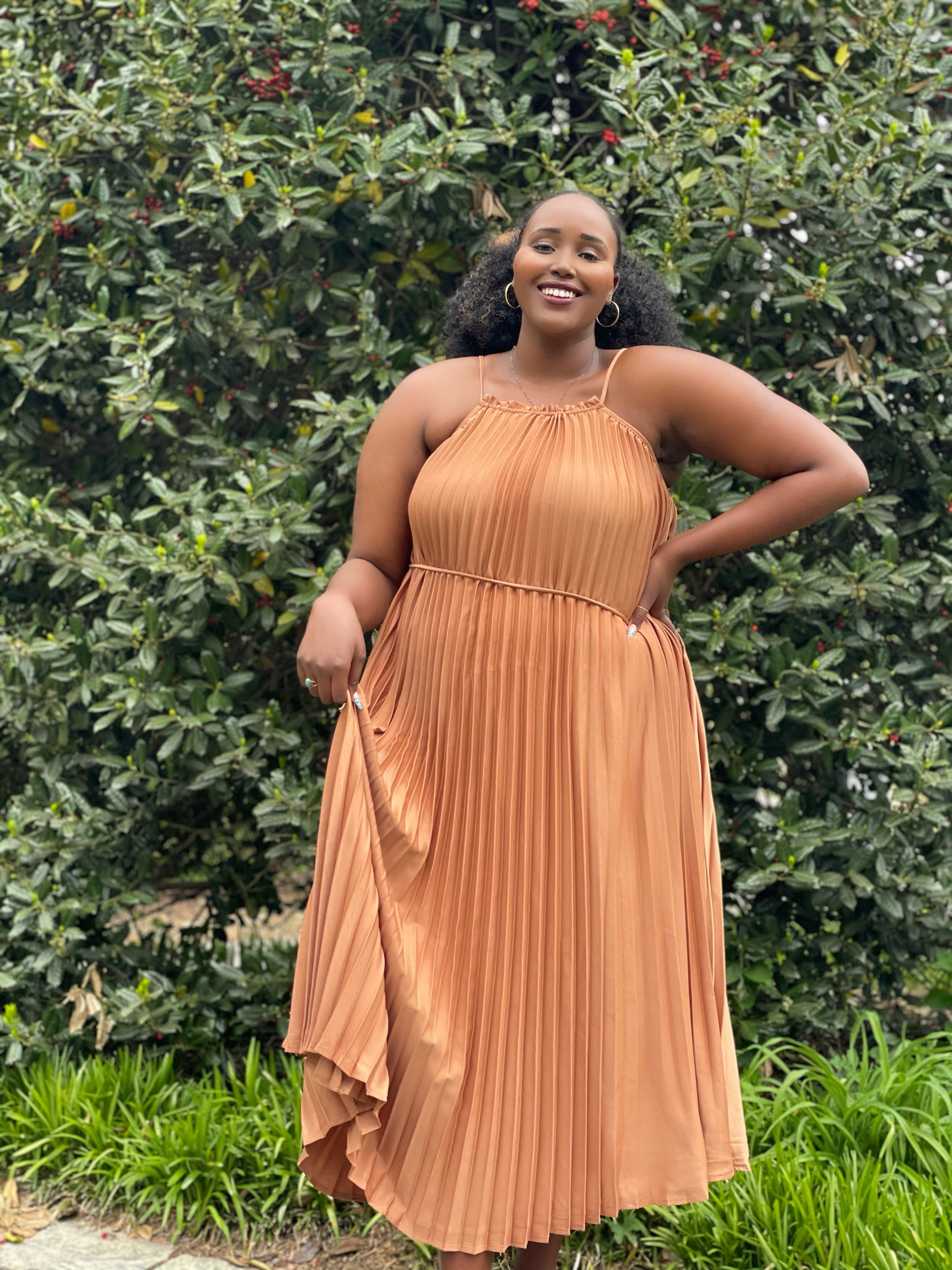 mock neck plus size midi dress Taylor Plus Size Mock Neck Belted Knit Midi Dress