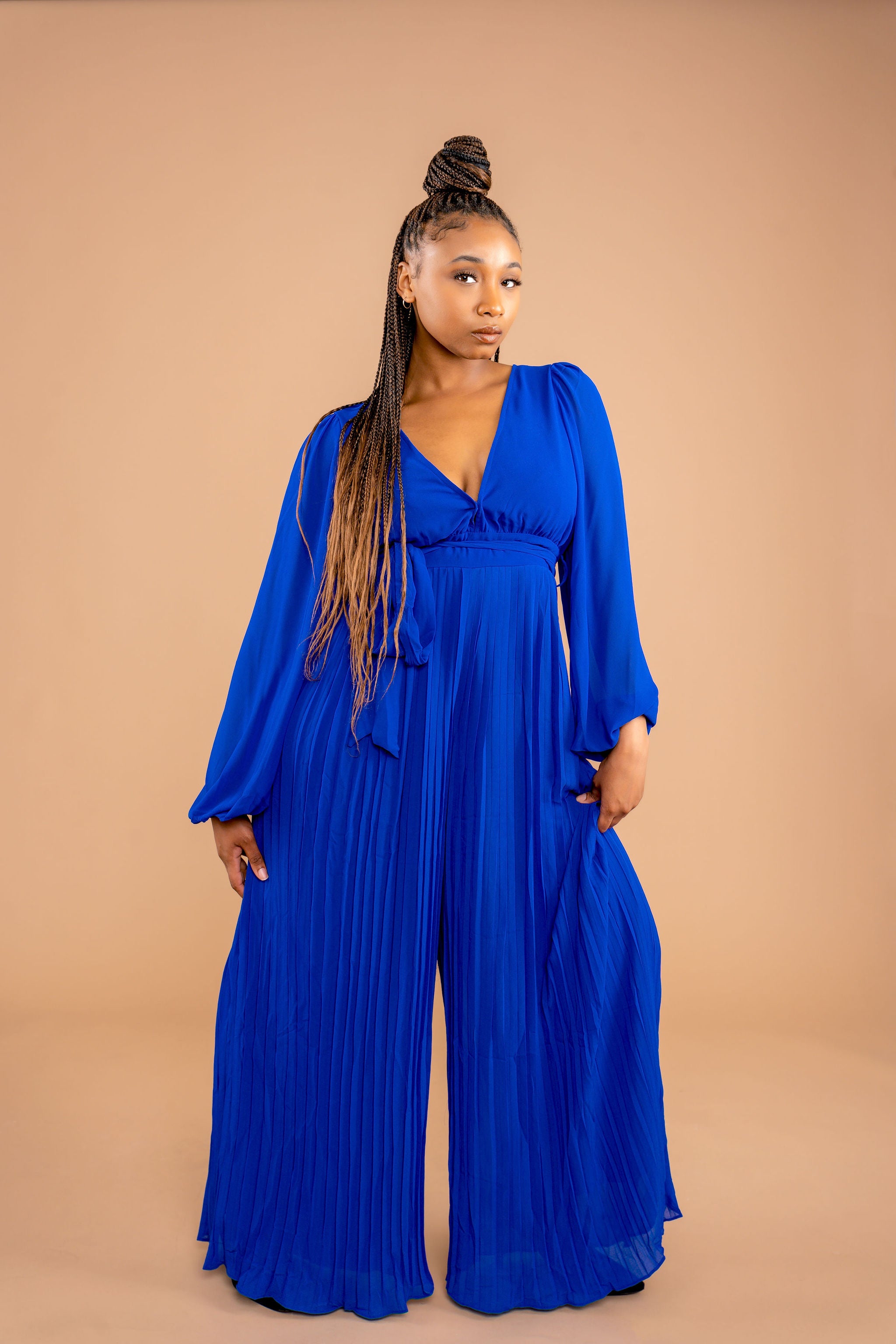 Violets Are Blue Romper