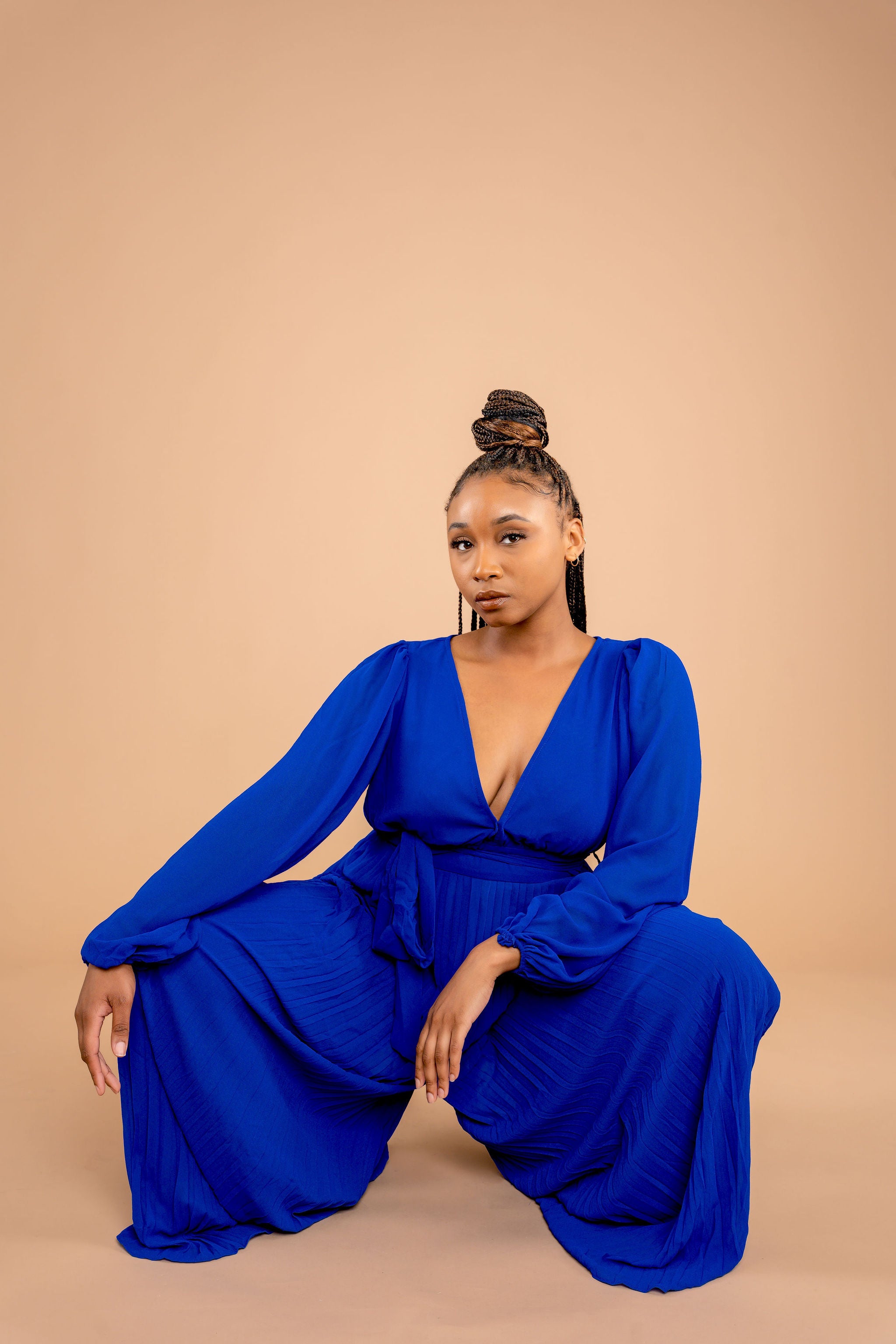 Violets Are Blue Romper