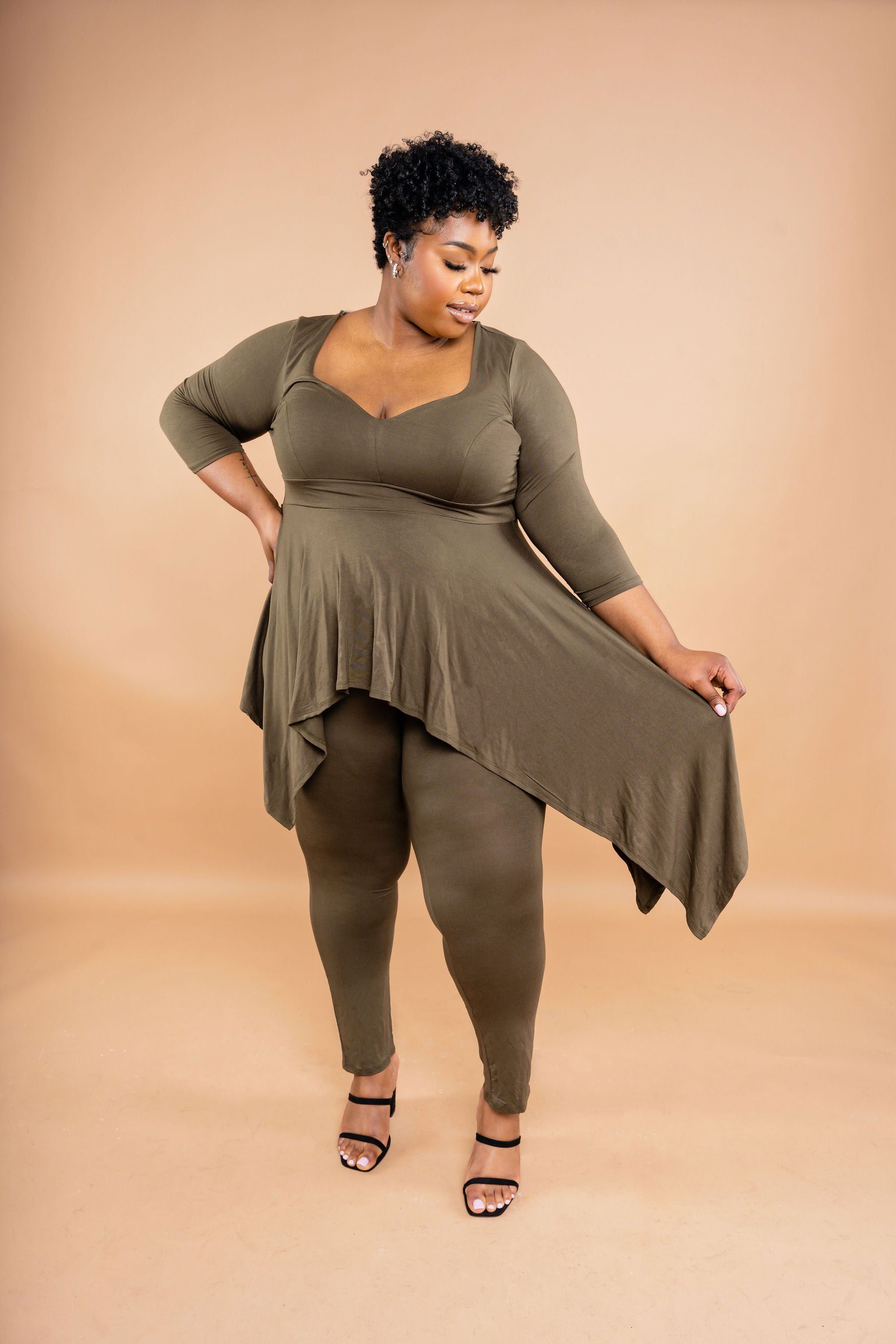 She's Gotta Have It - Olive Two Piece Set