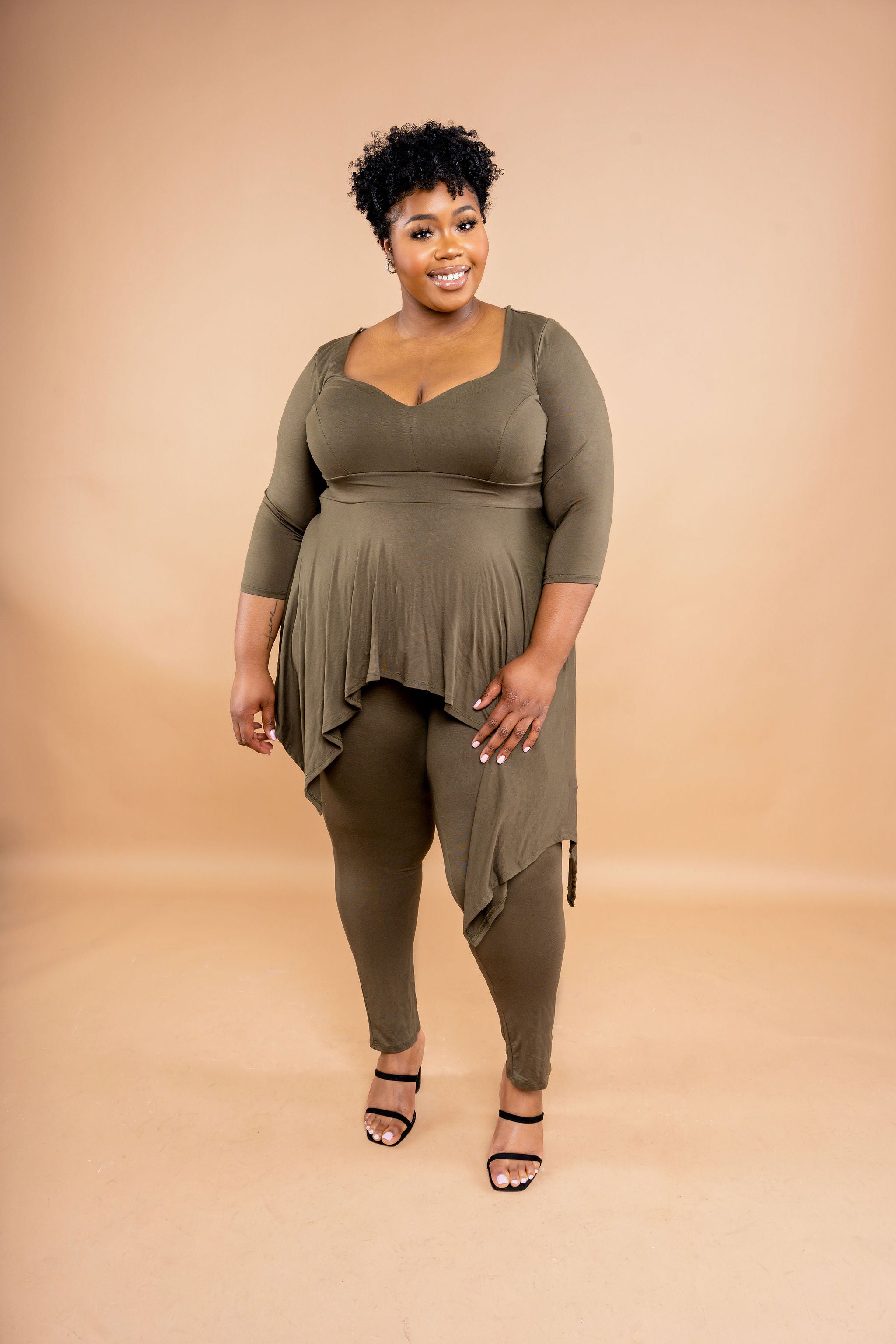 She's Gotta Have It - Olive Two Piece Set