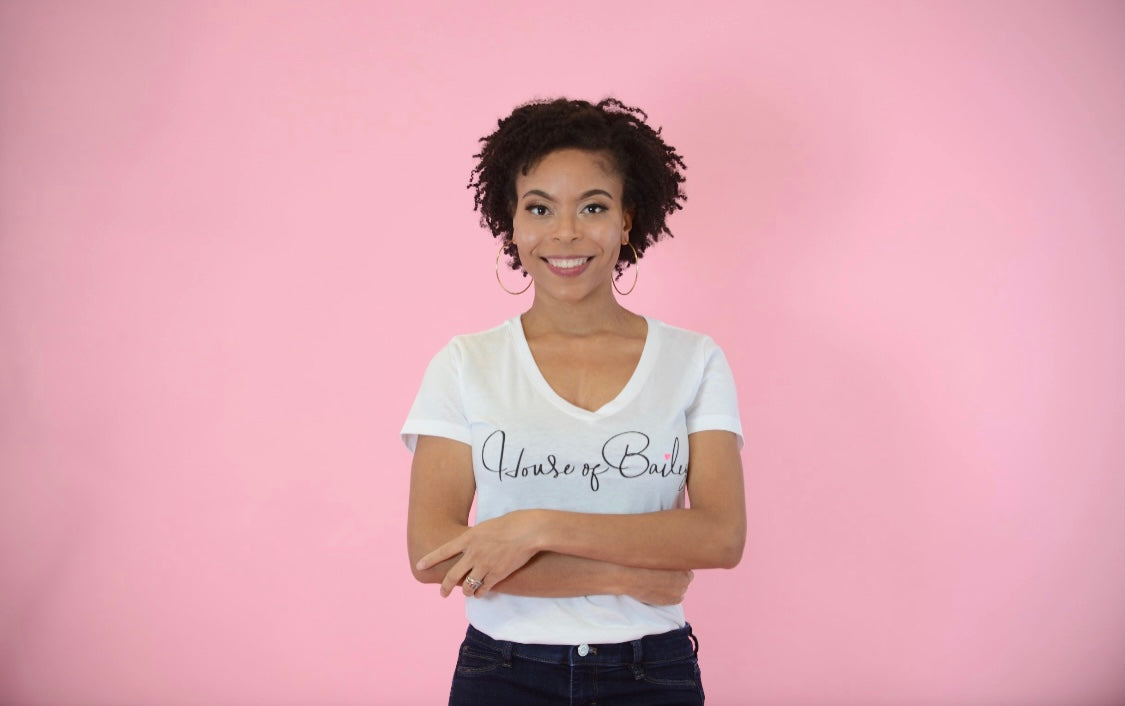 The House Of Bailey V Neck T-Shirt